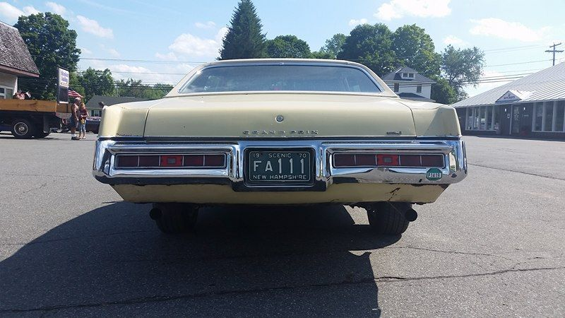 The view of the car I was hoping to see at the end of the auction. Not really how it worked out.
